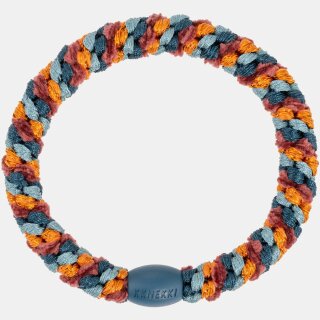 KKNEKKI Haargummi - Mix Teal Orange Glitter