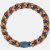 KKNEKKI Haargummi - Mix Teal Orange Glitter