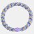 KKNEKKI Haargummi - Mix Purplesilver Gold