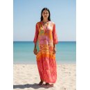 MISS GOODLIFE Dress Orange Palm XL (44)