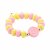 biba Armband - Gelb/Rosa