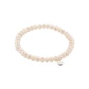 biba Armband Crystal beige 6 mm