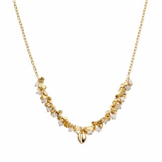 biba Kette goldfarben mit Muscheln