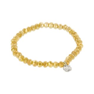 biba Armband Crystal curry 6 mm