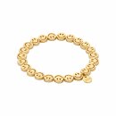 biba Armband Smiley gold matt