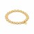 biba Armband Smiley gold matt