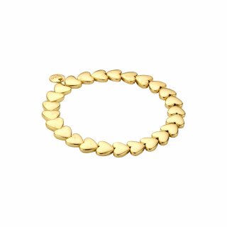 biba Armband Herzchen gold