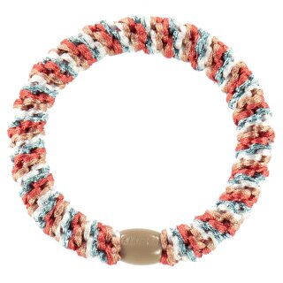 KKNEKKI Haargummi - Mix Coral Light Blue