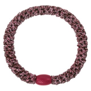 KKNEKKI Haargummi - Rosewood Glitter