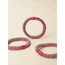 KKNEKKI Haargummi - Rosewood Glitter