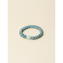 KKNEKKI Haargummi - Teal Steel Grey Glitter