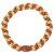 KKNEKKI Haargummi - Burned Terracotta Ivory Glitter Stripe