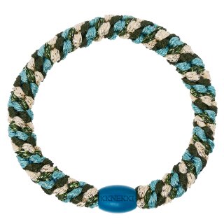 KKNEKKI Haargummi - Mix Army Teal