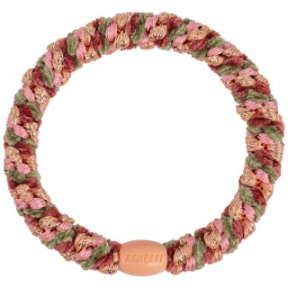 KKNEKKI Haargummi - Mix Faded Rose Camo Velvet